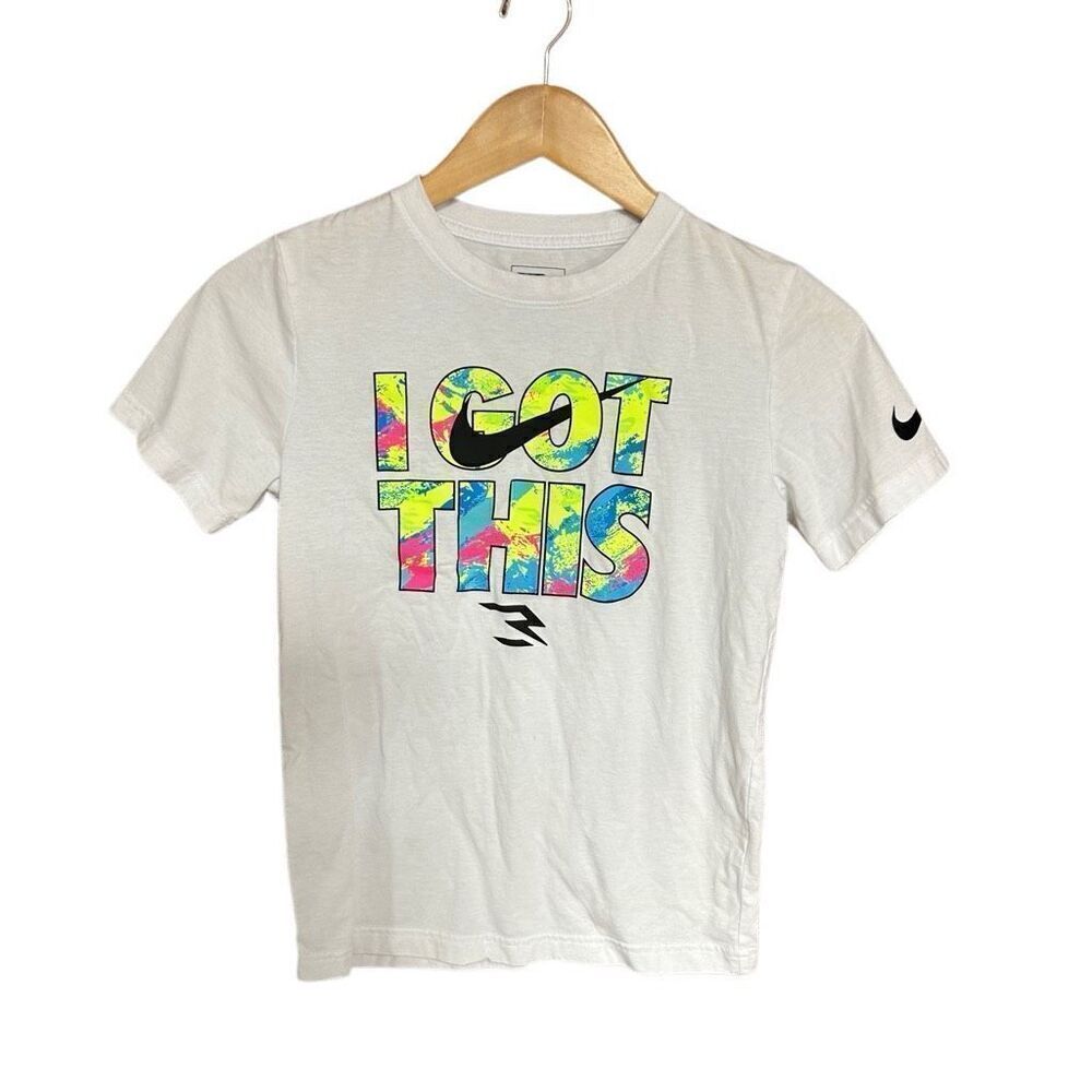 Nike I Got This Youth Medium (M) Florescent T-Shirt